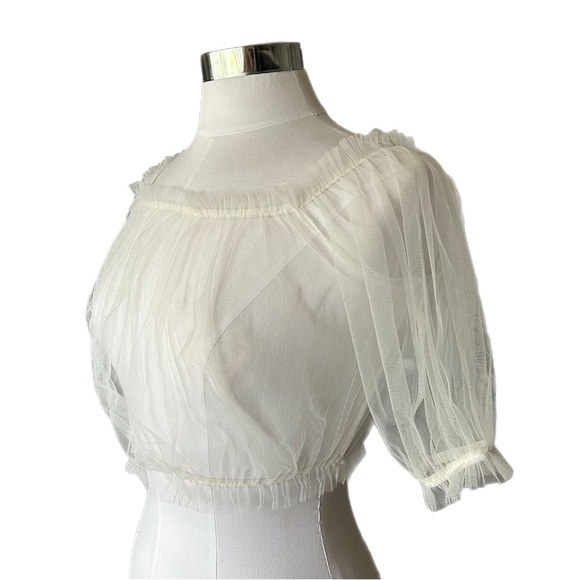 One Size Sheer Crop‎ top - Picture 3 of 6